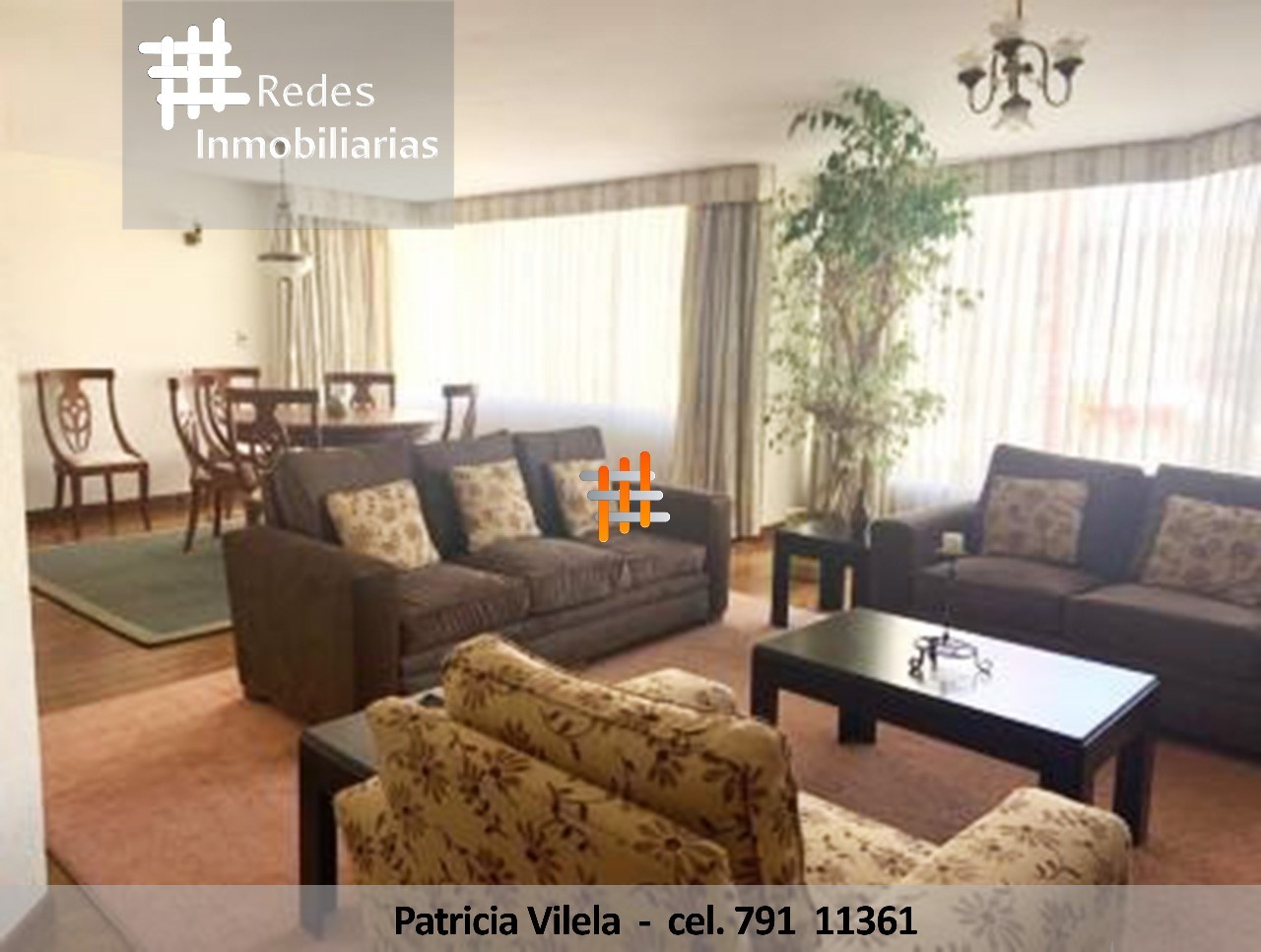 Departamento en Calacoto en La Paz 3 dormitorios 4 baños 1 parqueos Foto 3
