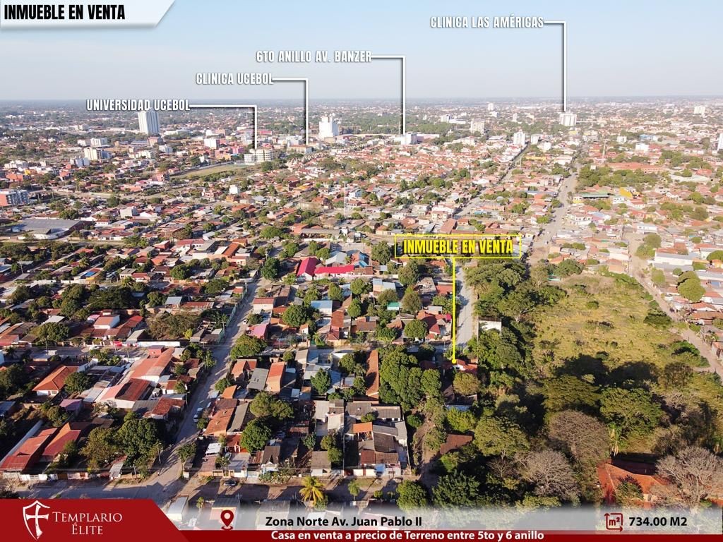 Terreno en VentaAv Juan Pablo || 5to y 6to anillo     Foto 9