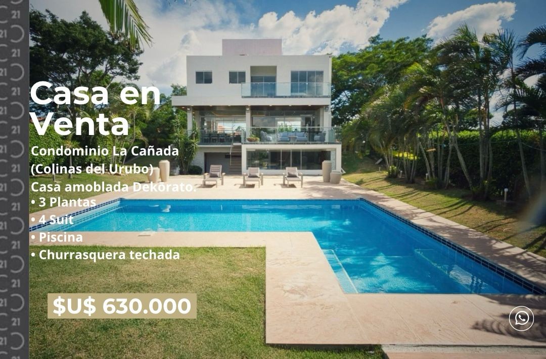 Casa en VentaURUBO Condominio Colinas La cañada 4 dormitorios 7 baños 4 parqueos Foto 15