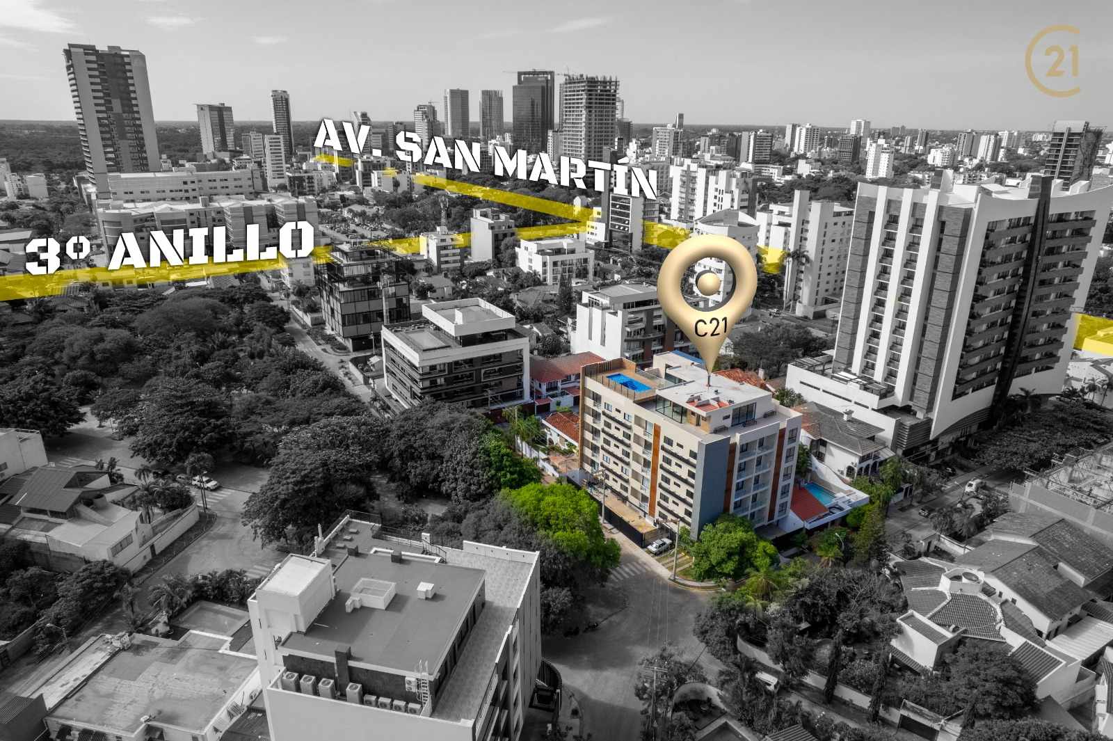 Departamento en Equipetrol en Santa Cruz de la Sierra 2 dormitorios 3 baños 1 parqueos Foto 3