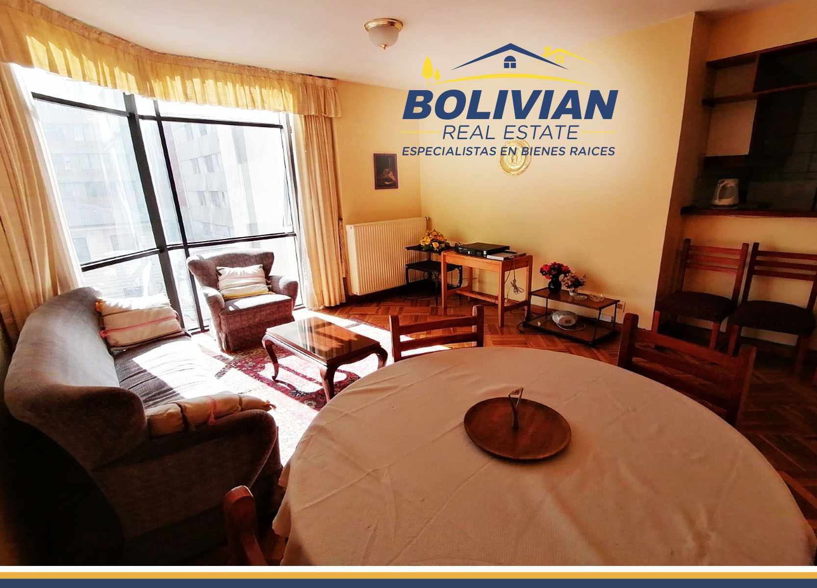 Departamento ACOGEDOR DEPARTAMENTO AMOBLADO EN ALQUILER – SOPOCACHI, AV. 6 DE AGOSTO Foto 2