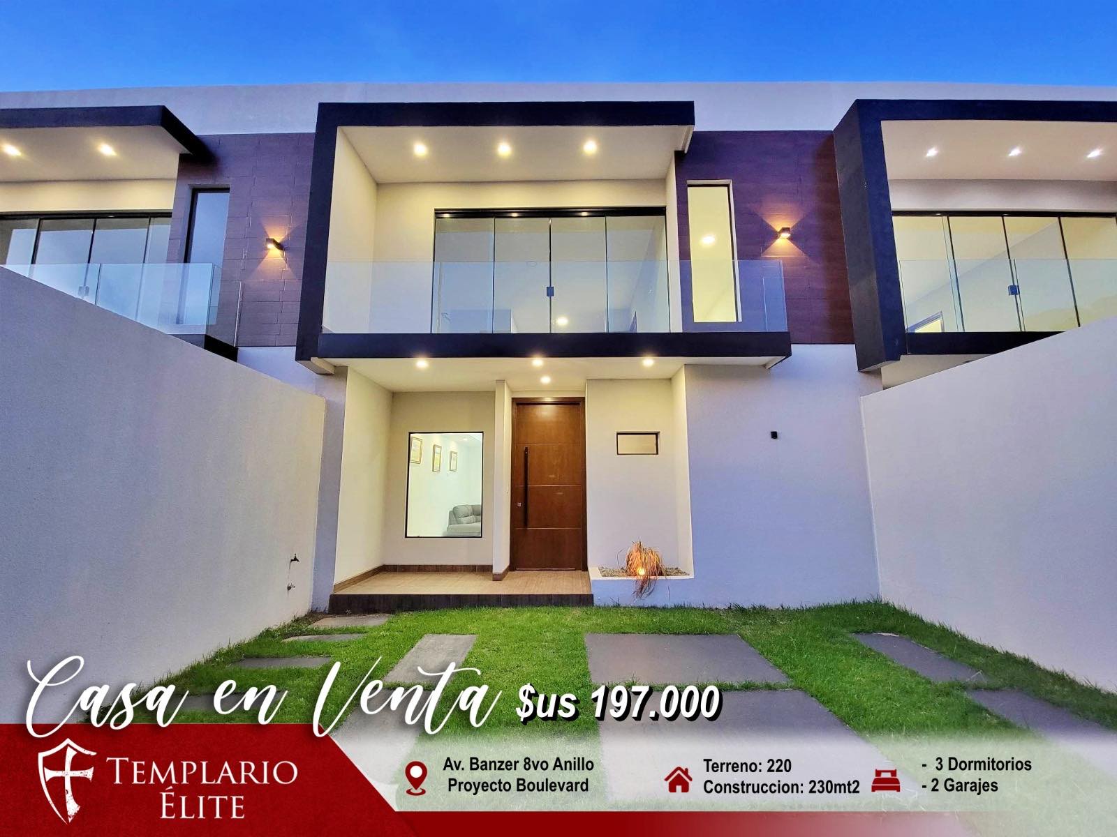 Casa Av Banzer 8vo anillo zona norte  Foto 1