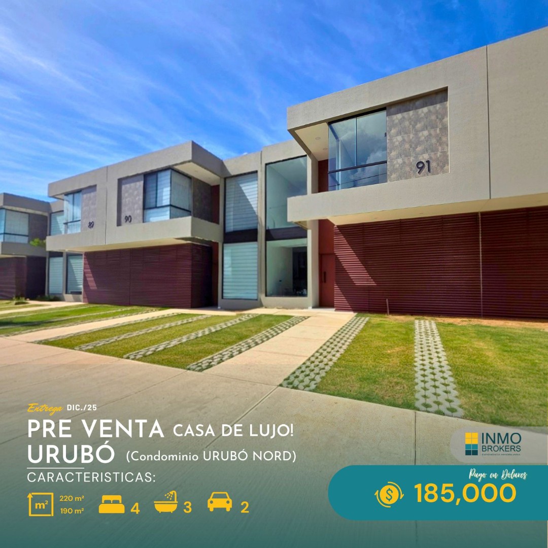 Casa en Urubó en Santa Cruz de la Sierra 4 dormitorios 3 baños 2 parqueos Foto 1