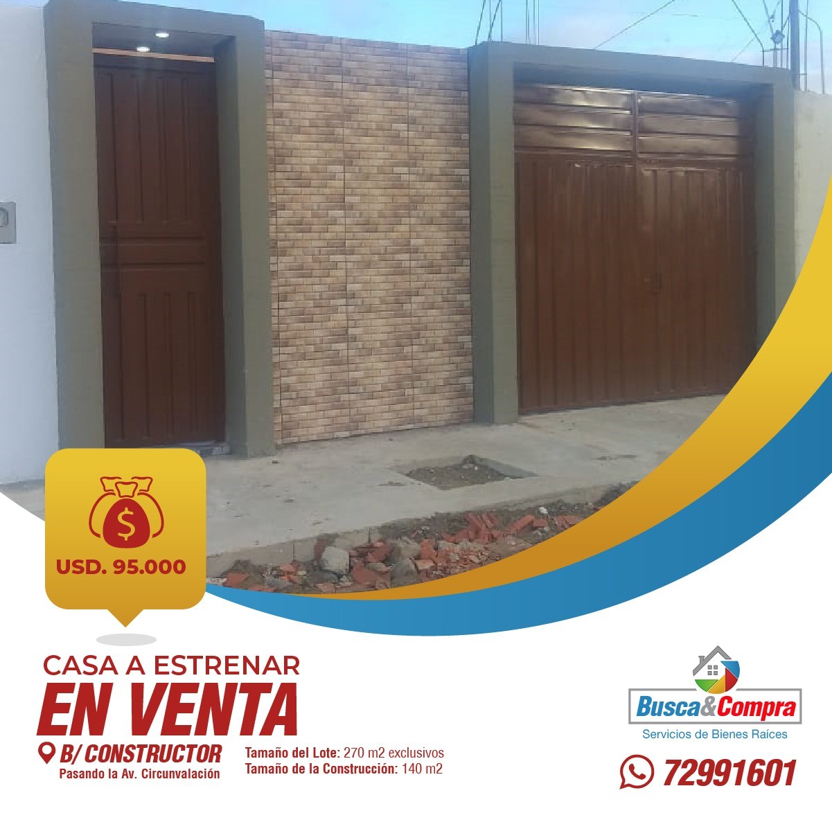 Casa en Barrio El Constructor en Tarija 3 dormitorios 2 baños 2 parqueos Foto 7