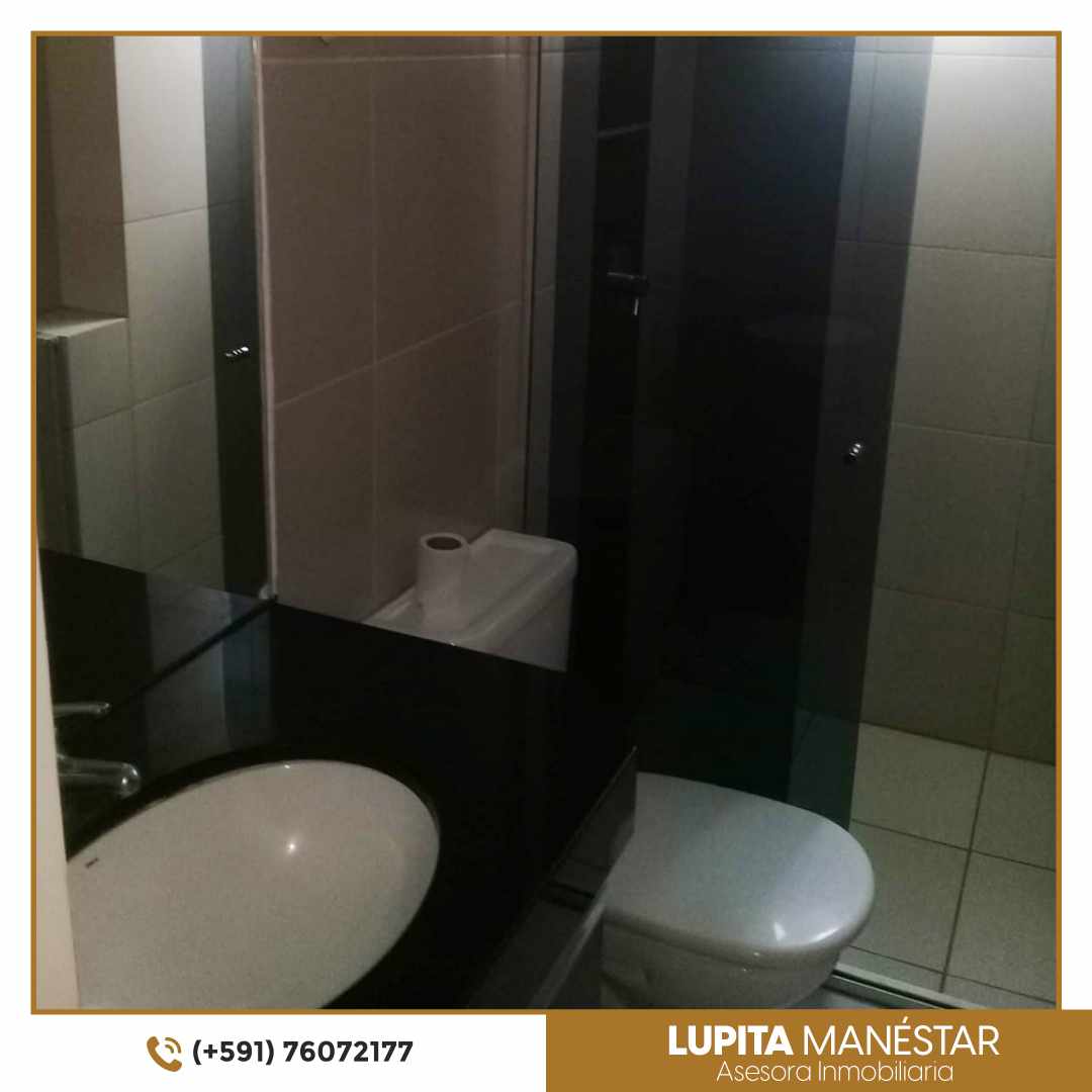 Departamento en Entre 2do y 3er anillo Norte en Santa Cruz de la Sierra 2 dormitorios 2 baños  Foto 4