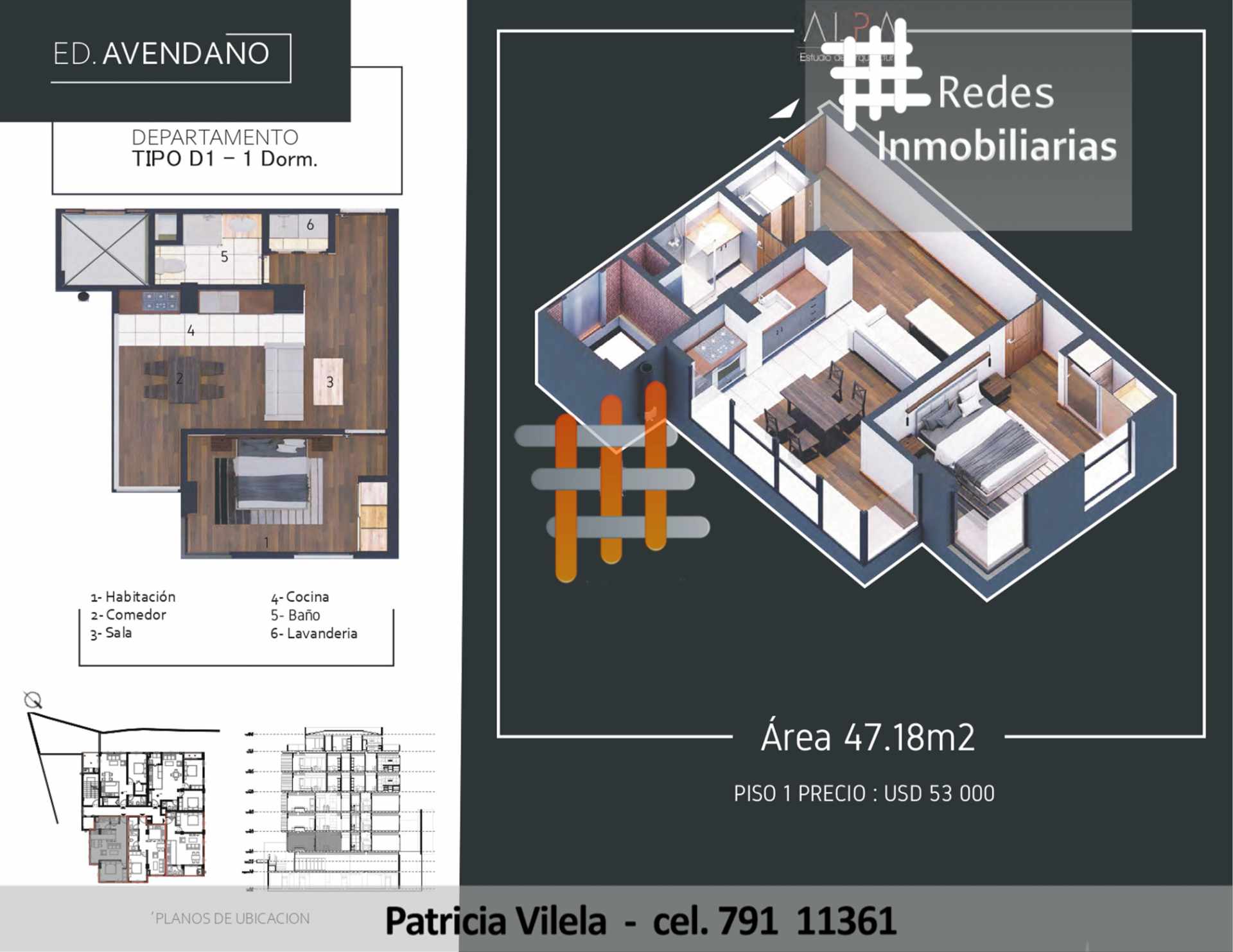 Departamento en VentaHERMOSOS DEPARTAMENTOS A ESTRENAR EN LA ZONA SUR - 1, 2 Y 3 DORMITORIOS 2 dormitorios 1 baños  Foto 5