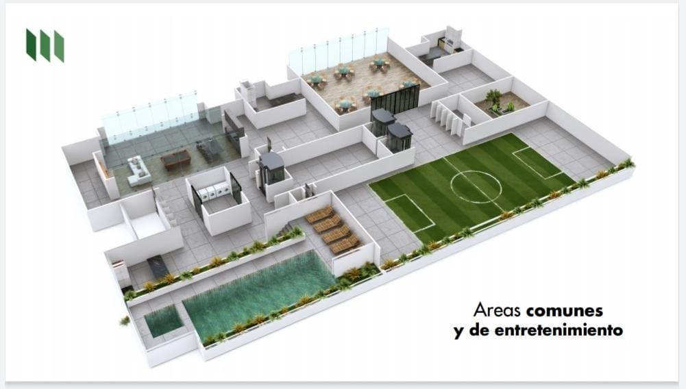 Departamento PRE-VENTA, detrás del Club Polanco Foto 8