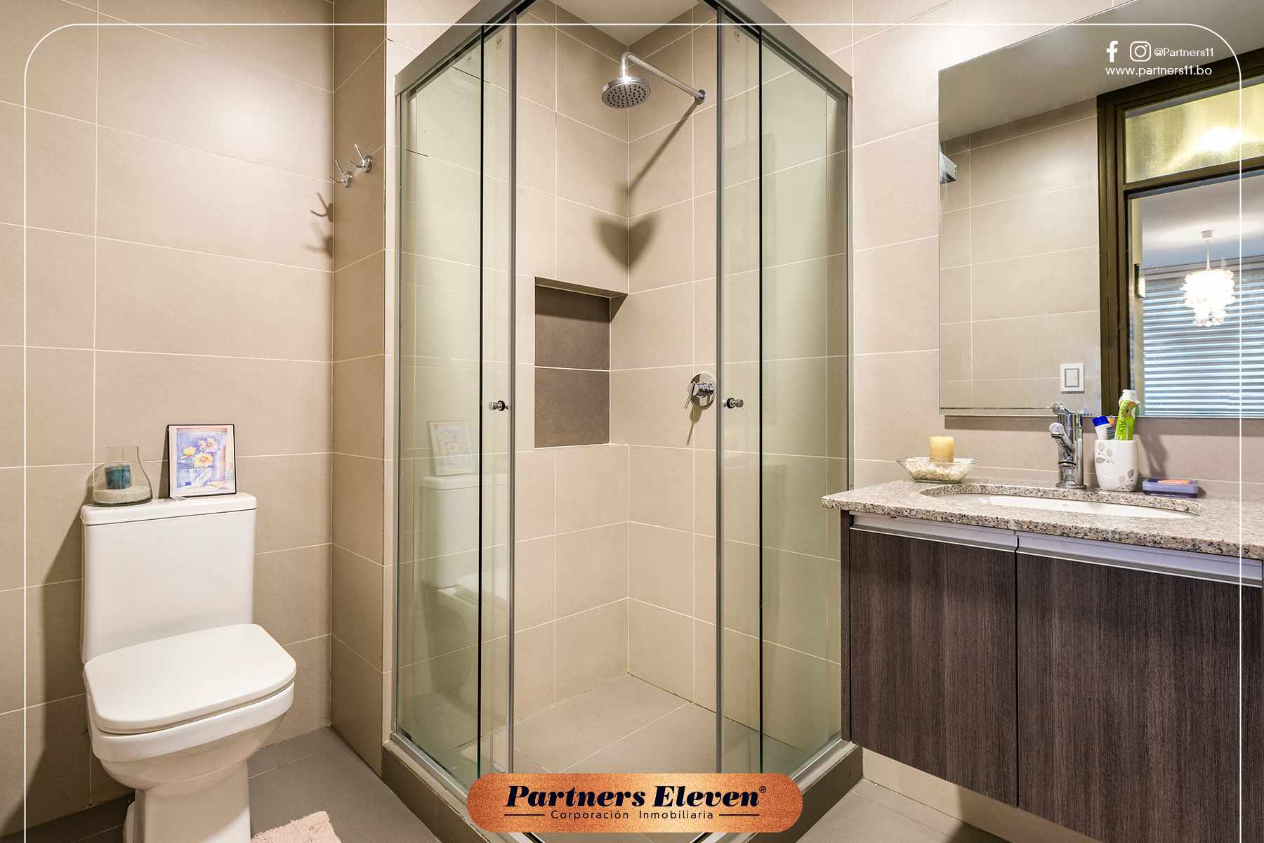 Departamento en VentaDEPARTAMENTO EN VENTA - EDIFICIO ANDALUZ. Calle Pasos Kanki casi Huallparrimachi. 2 dormitorios 3 baños 1 parqueos Foto 10