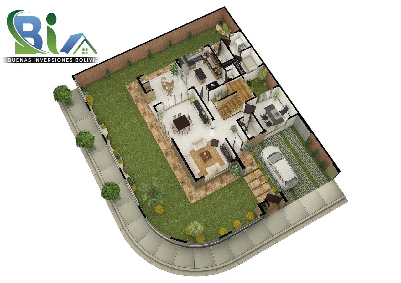 Terreno en Venta$us.97.000 LOTE Y $us.155.000 + CASA PREVENTA ZONA QUILLACOLLO    Foto 2