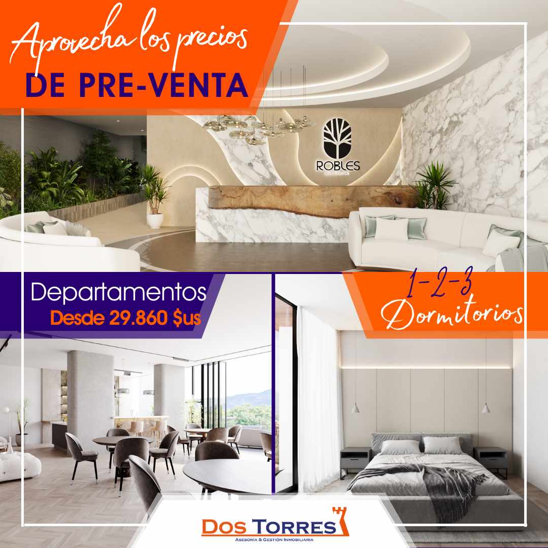 Departamento en VentaBarrio Profesional 2 dormitorios 2 baños 1 parqueos Foto 2