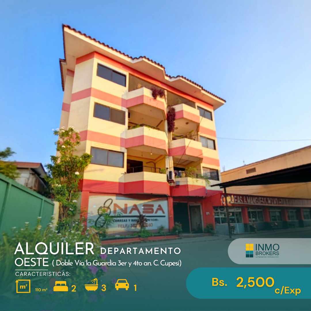 En Alquiler a Bs 2,500 Foto 1