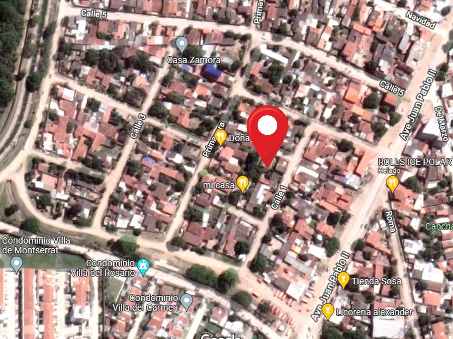 Terreno en VentaZona Norte, 5to Anillo. Av. Juan Pablo II, Barrio Navidad Calle 1    Foto 3