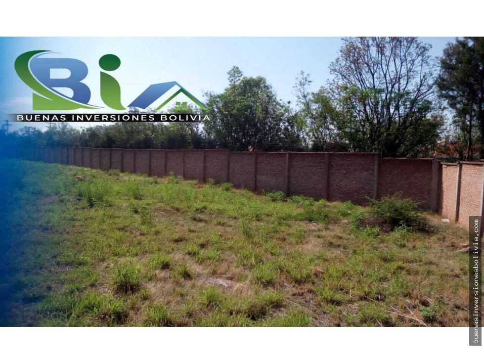 Terreno en VentaLOTE EN CONDOMINIO DE PRESTIGIO $US 300 C/M2     Foto 2