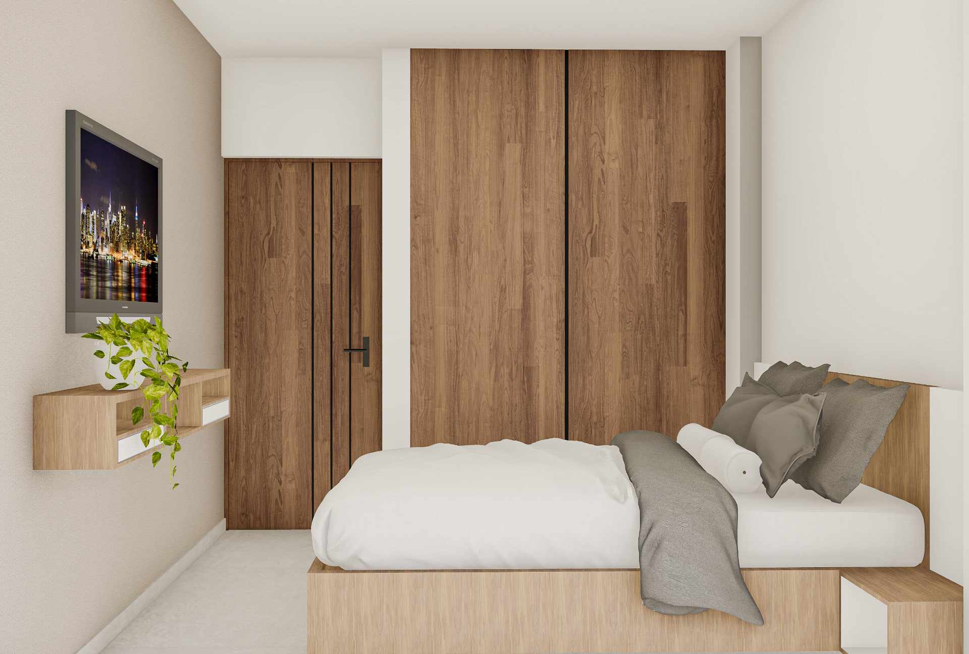 Departamento en Entre 3er y 4to anillo Norte en Santa Cruz de la Sierra 2 dormitorios 2 baños  Foto 3