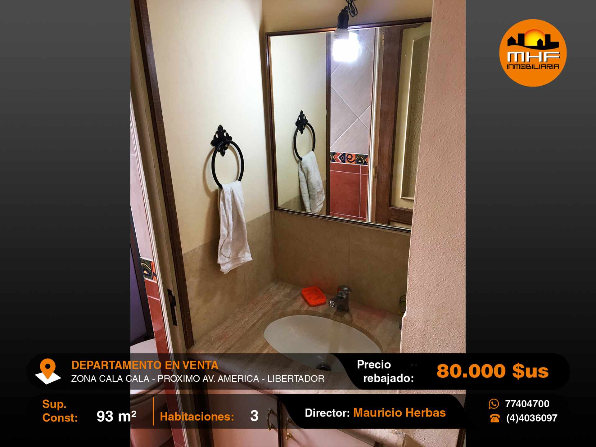 Departamento en Cala Cala en Cochabamba 3 dormitorios 2 baños 1 parqueos Foto 12