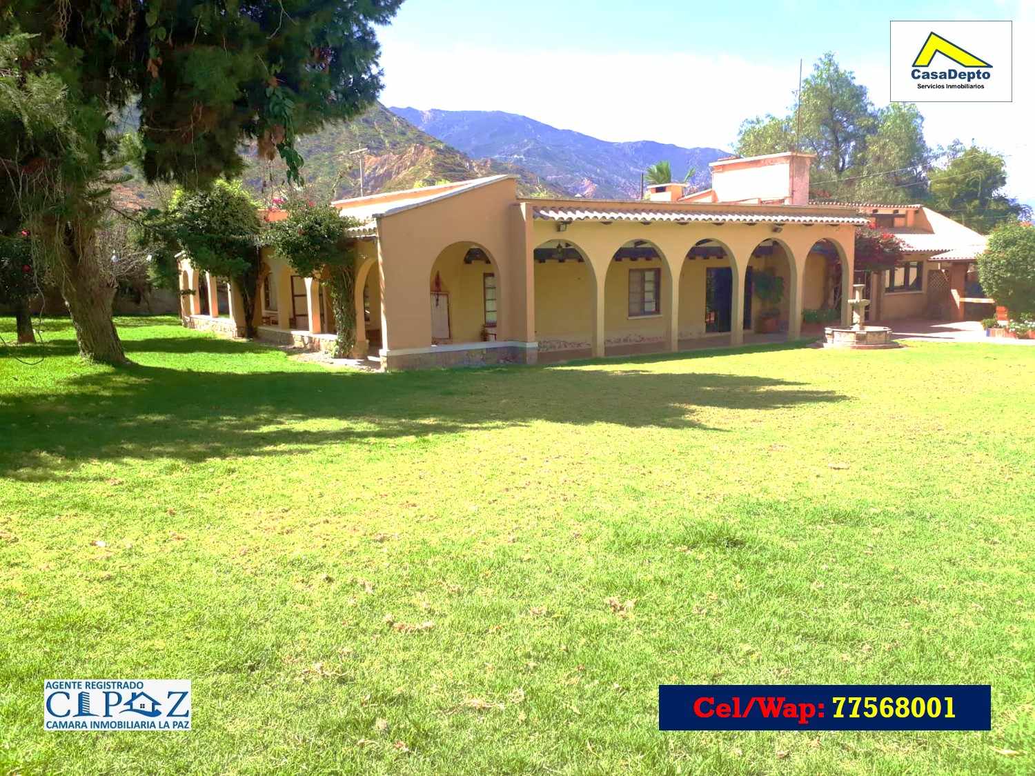 Casa en Venta🌳🇧🇴🐞 CASA EN VENTA VALENCIA-RIO ABAJO, LA PAZ, BOLIVIA, CÓDIGO 12367
 3 dormitorios 3 baños 5 parqueos Foto 1