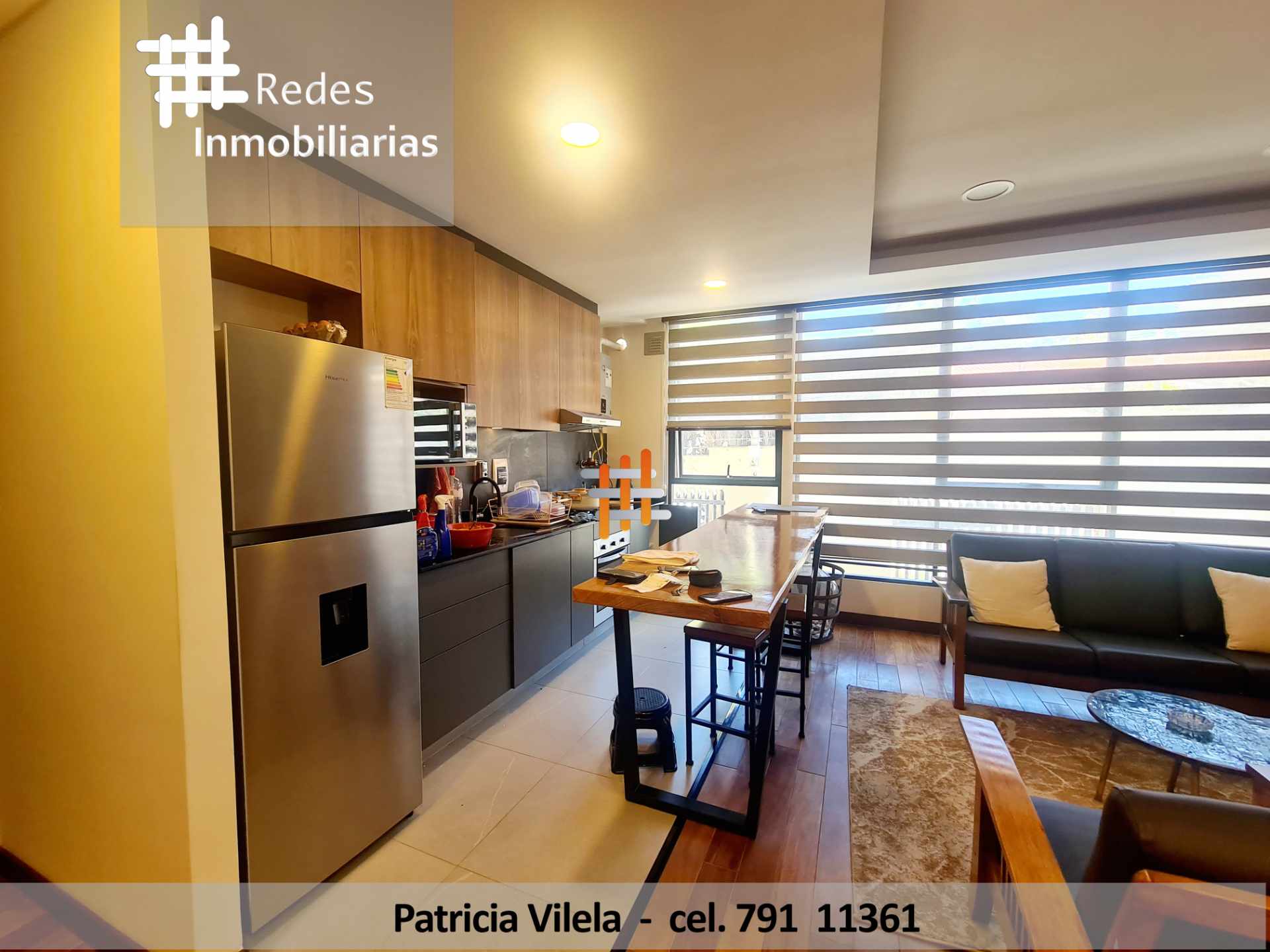 Departamento en Obrajes en La Paz 1 dormitorios 2 baños 1 parqueos Foto 5