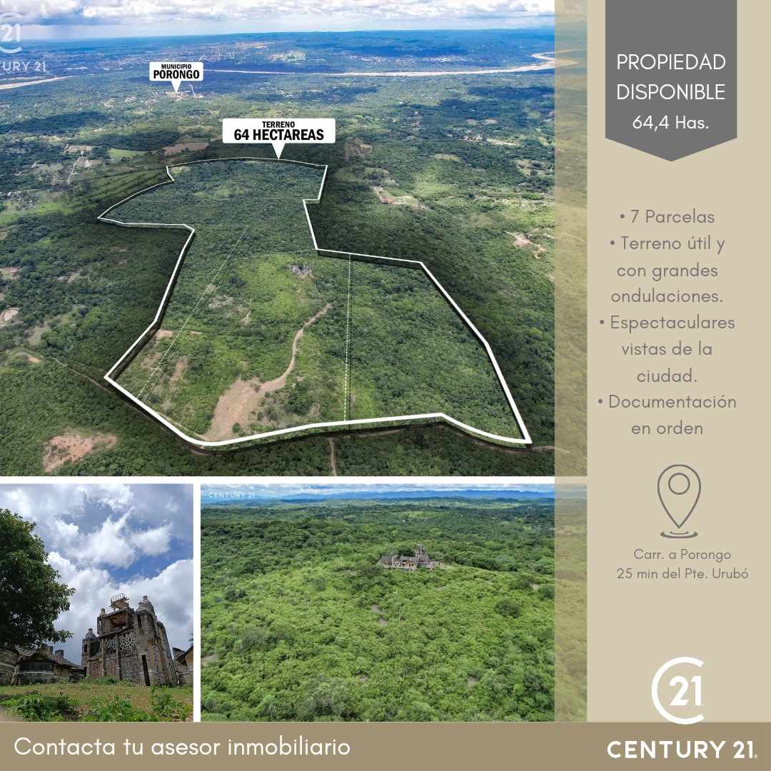 Terreno en VentaCarretera a Porongo  Foto 1