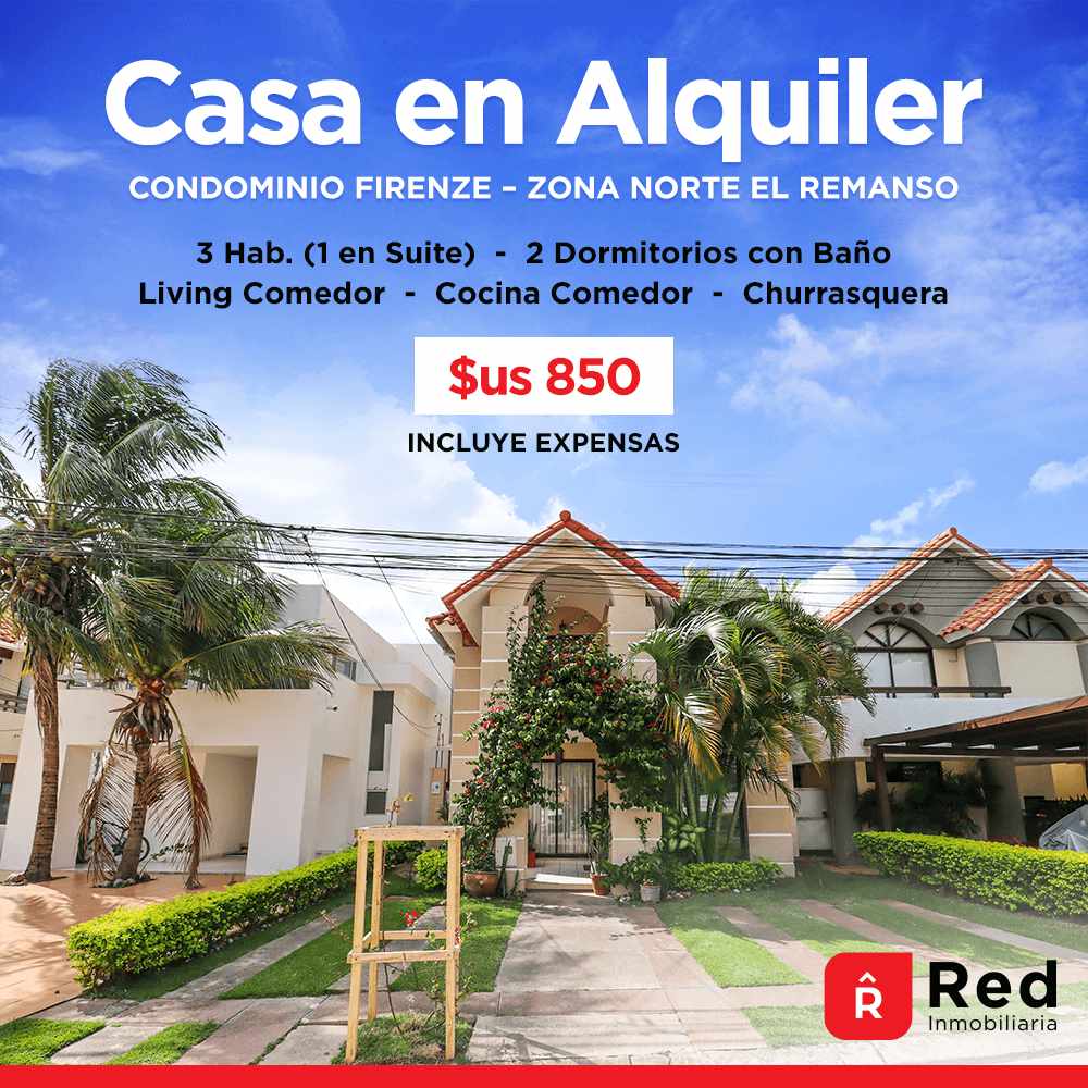 En Alquiler a $us 850 Foto 1