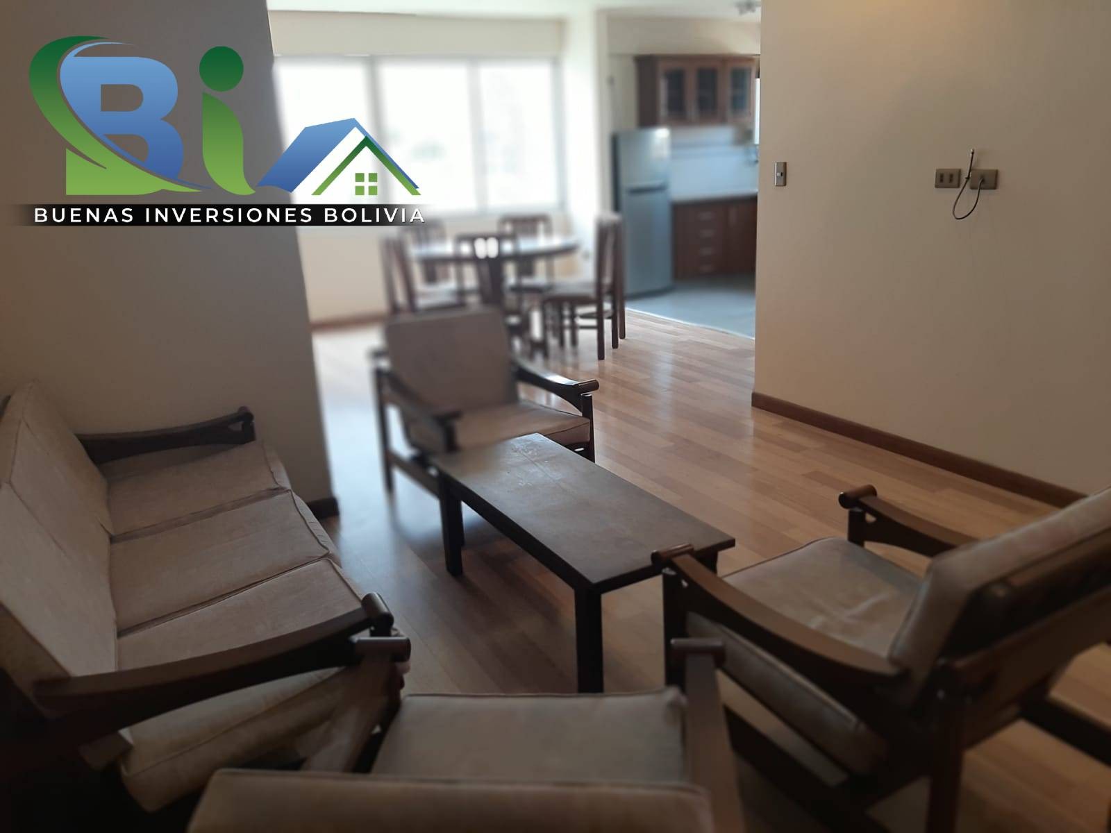 Departamento en Cala Cala en Cochabamba 3 dormitorios 2 baños 1 parqueos Foto 2