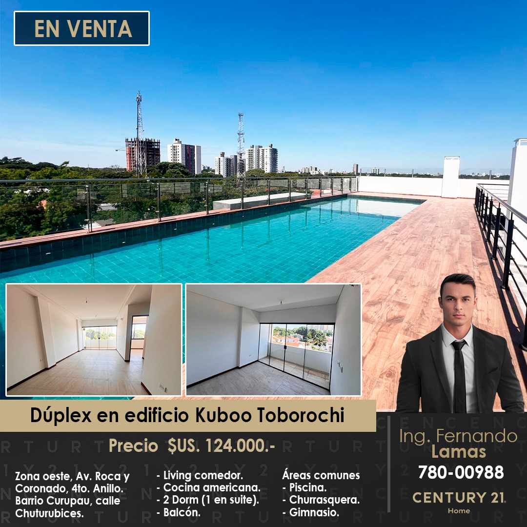 Departamento Zona oeste, Av. Roca y Coronado, 4to. Anillo. Barrio Curupau, calle Chuturubices. Foto 1