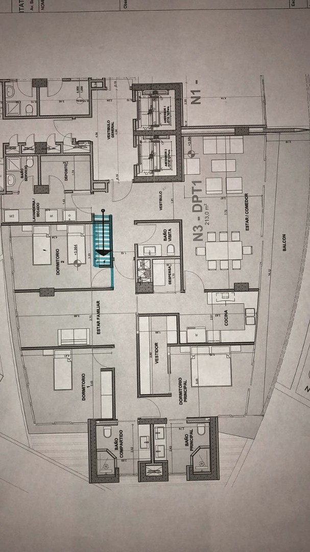 Departamento en Entre 2do y 3er anillo Oeste en Santa Cruz de la Sierra 3 dormitorios 3 baños 1 parqueos Foto 2