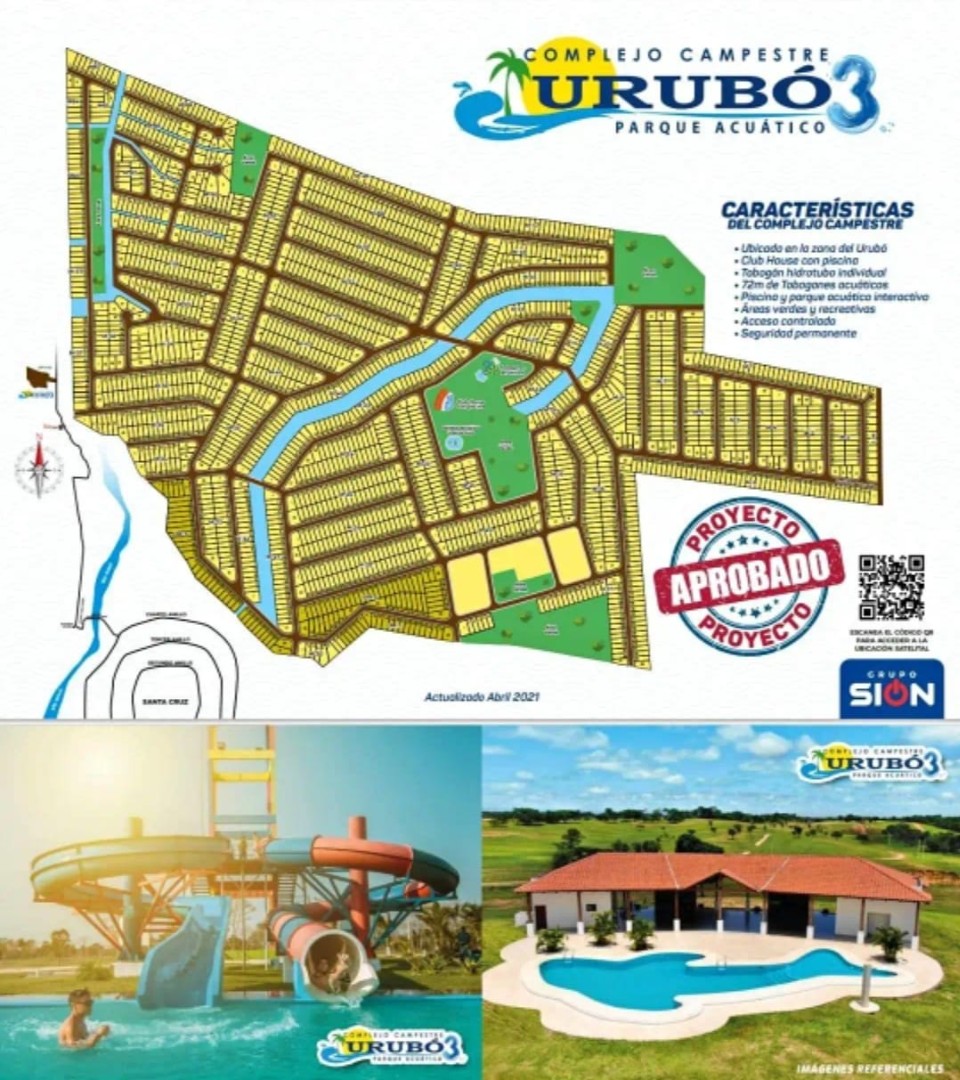 Terreno en VentaTERRENO EN VENTA - URUBÓ - Complejo Campestre Urubó 3     Foto 2