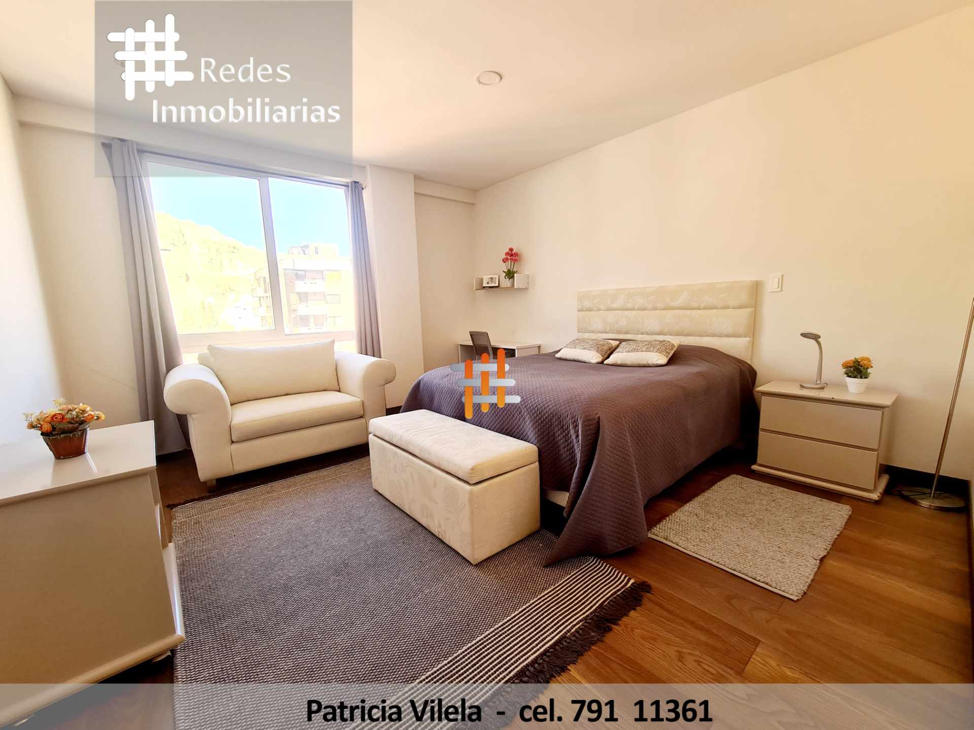 Departamento en AlquilerBELLO DEPARTAMENTO AMOBLADO EN ALQUILER 
UN DORMITORIO EN LA CALLE 22 ACHUMANI Foto 8