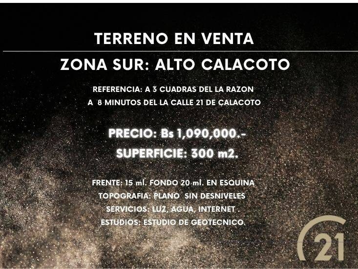 Terreno ALTO CALACOTO Foto 7