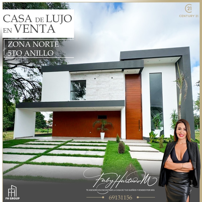 Casa en VentaCASA EN VENTA EN LA URBANIZACION EL CARMEN - ZONA NORTE RADIAL 26 4 dormitorios 5 baños 4 parqueos Foto 1