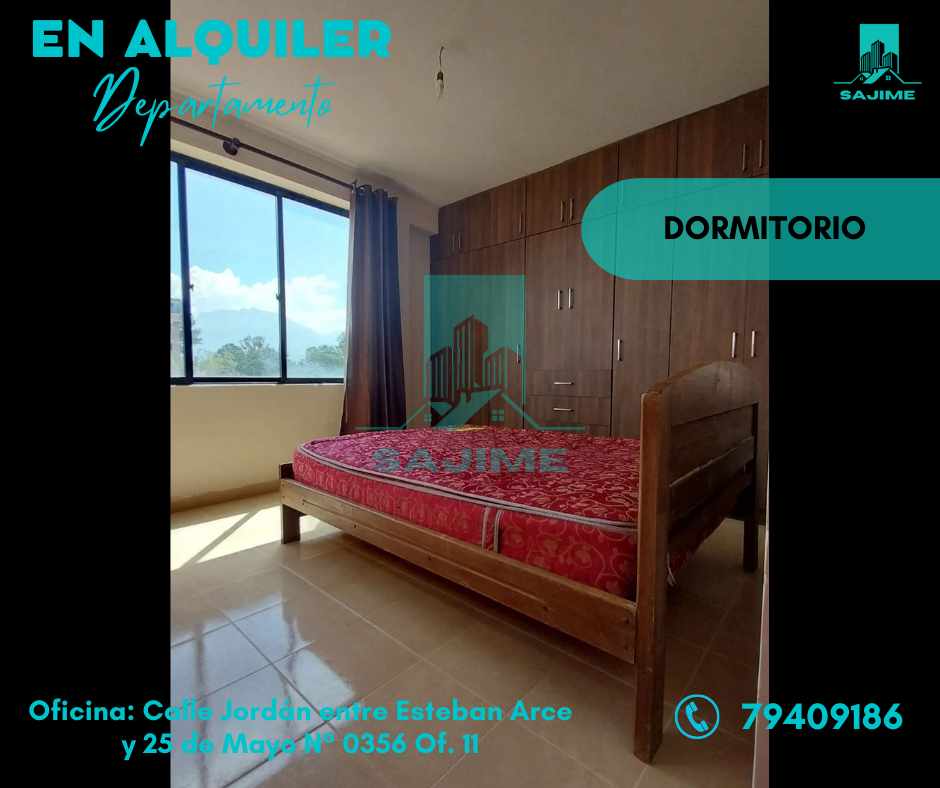 Departamento en AlquilerDpto. en alquiler completamente amoblado a lado de Univalle - Tiquipaya Foto 5