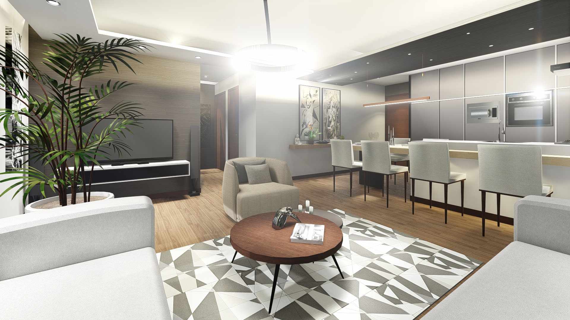 Departamento en VentaCONDADO V - Equipetrol entre 2do y 3er anillo 2 dormitorios 2 baños  Foto 2