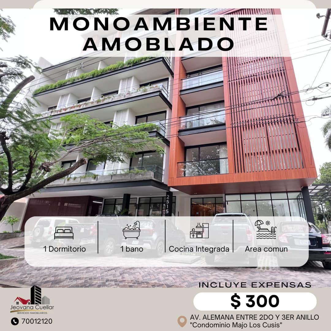 Departamento ZONA NORTE AV ALEMANA ENTRE 2DO Y 3ER ANILLO Foto 1