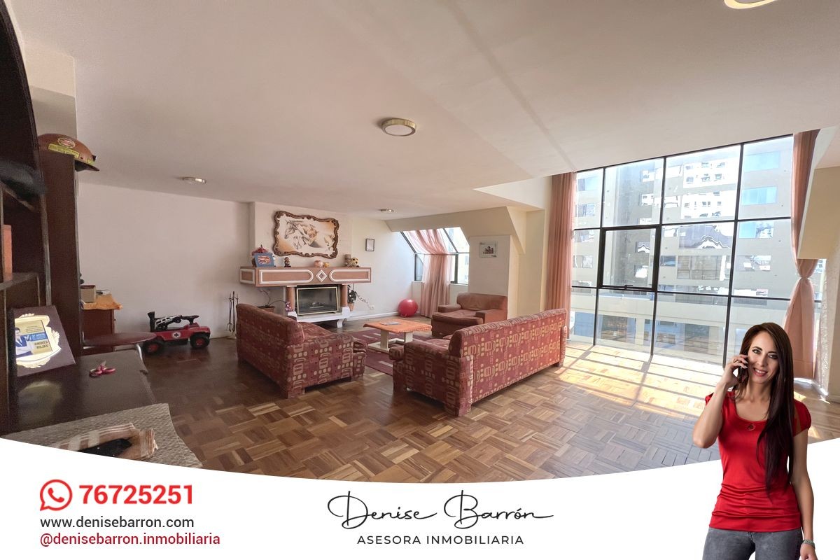 Departamento en VentaSOPOCACHI, PENTHOUSE 4D TRIPLEX A PRECIO DE REMATE!! 4 dormitorios 5 baños 2 parqueos Foto 1