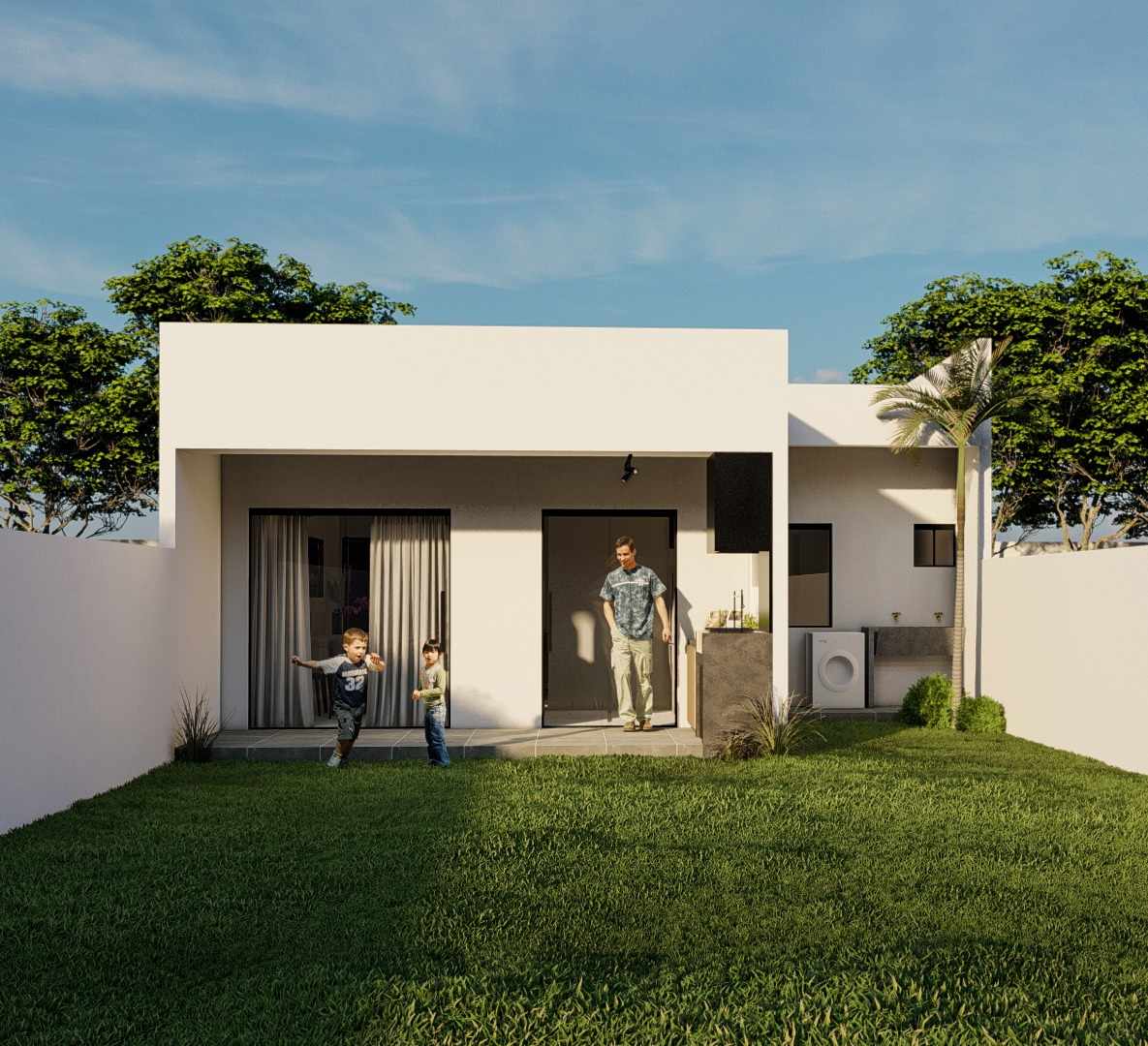 Casa Urbanizacion akualand, san francisco Foto 5