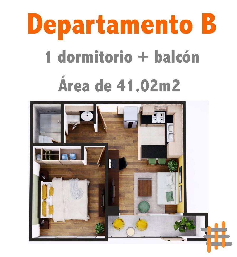 Departamento en Venta¡OPORTUNIDAD ÚNICA!
DEPARTAMENTOS EN VENTA EN ACHUMANI 1 dormitorios 1 baños 1 parqueos Foto 3