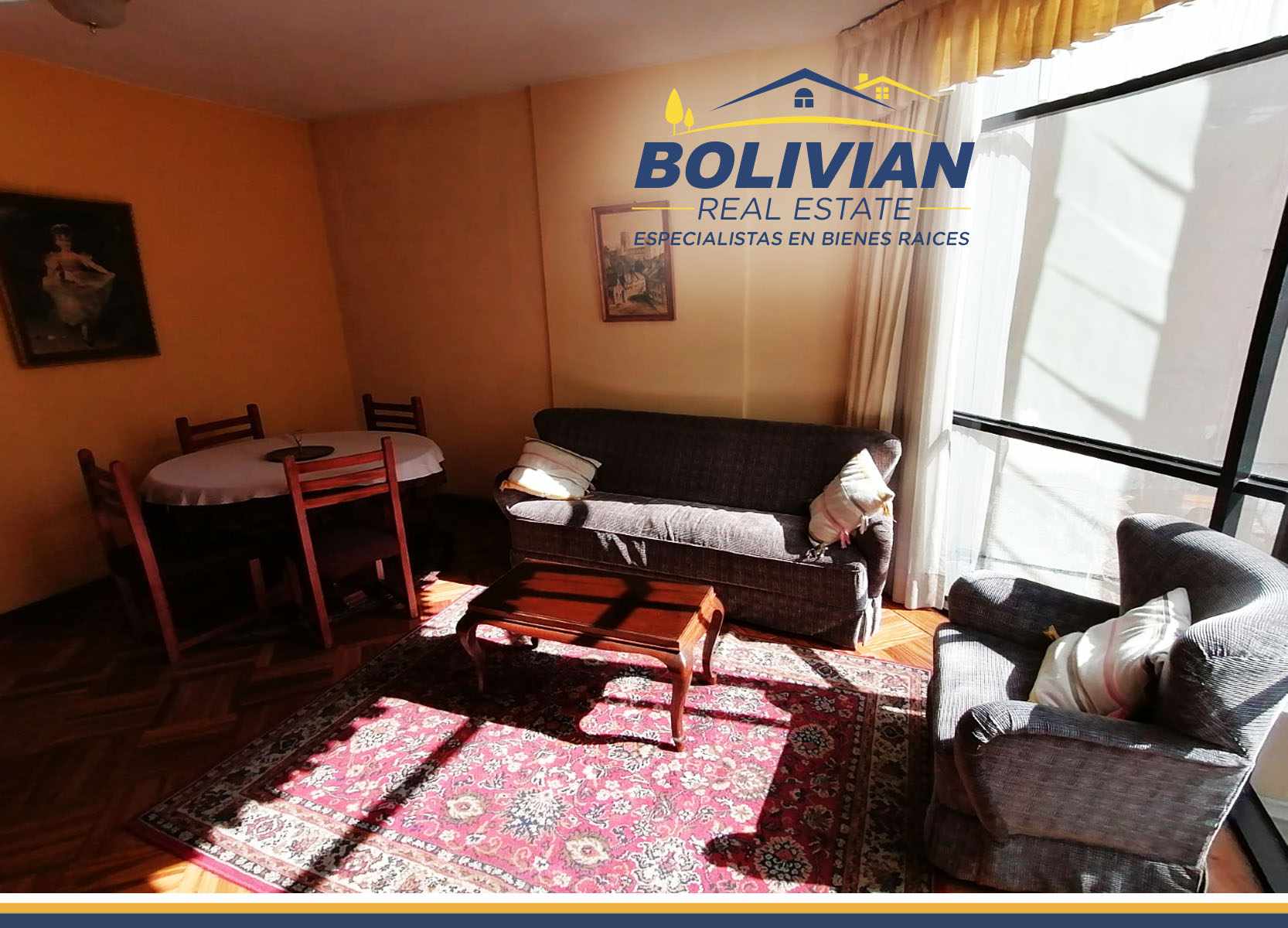 Departamento ACOGEDOR DEPARTAMENTO AMOBLADO EN ALQUILER – SOPOCACHI, AV. 6 DE AGOSTO Foto 3
