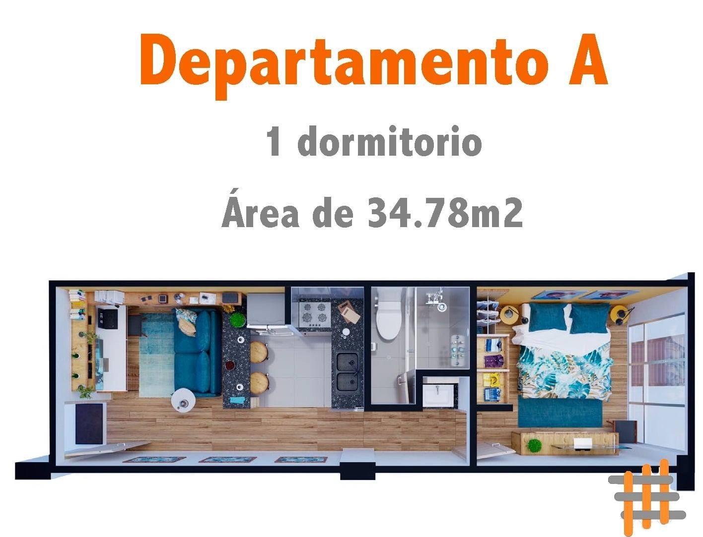 Departamento en Venta¡OPORTUNIDAD ÚNICA!
DEPARTAMENTOS EN VENTA EN ACHUMANI 1 dormitorios 1 baños 1 parqueos Foto 2