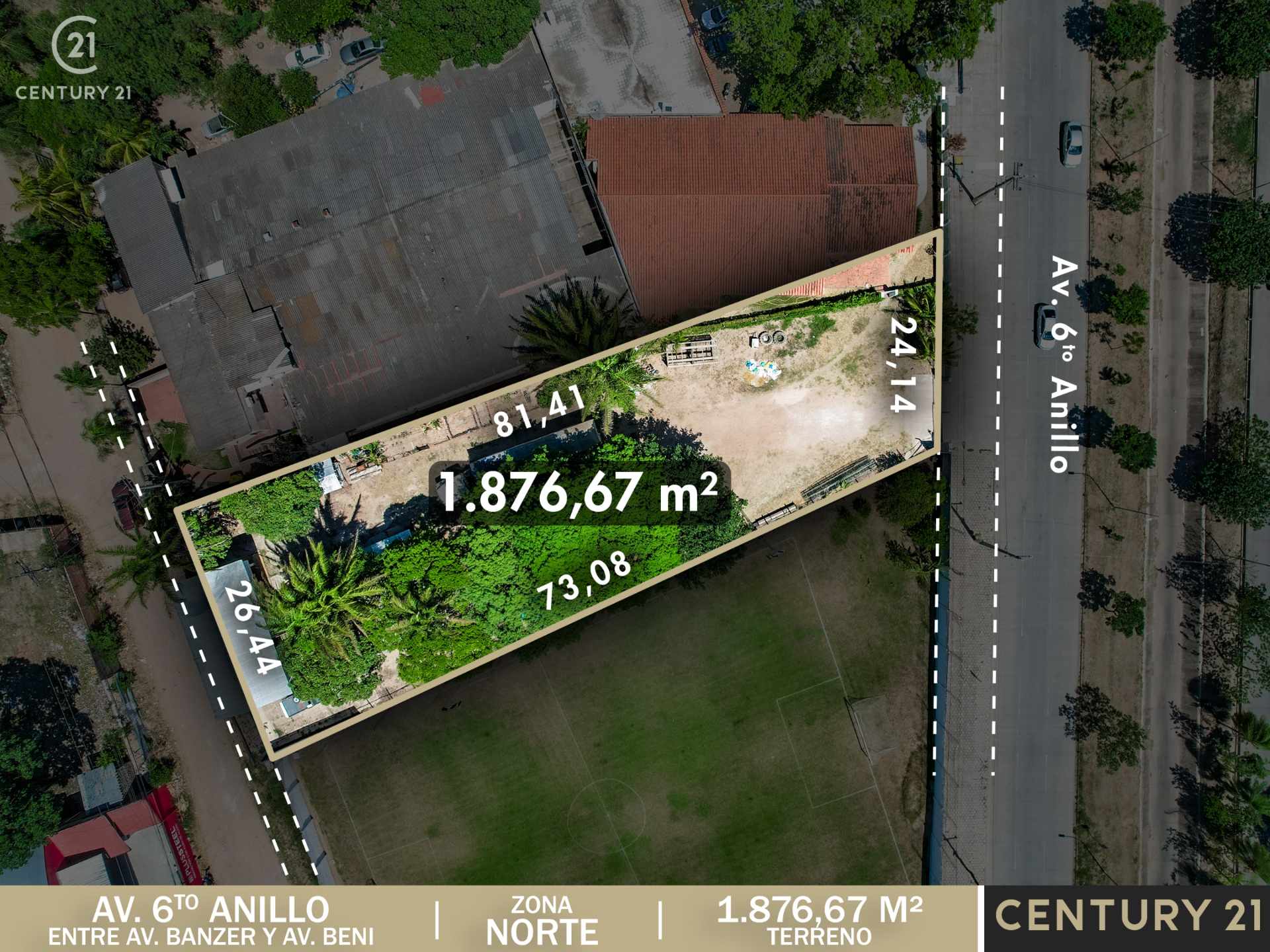 Terreno en VentaBanzer 6to anillo    Foto 1