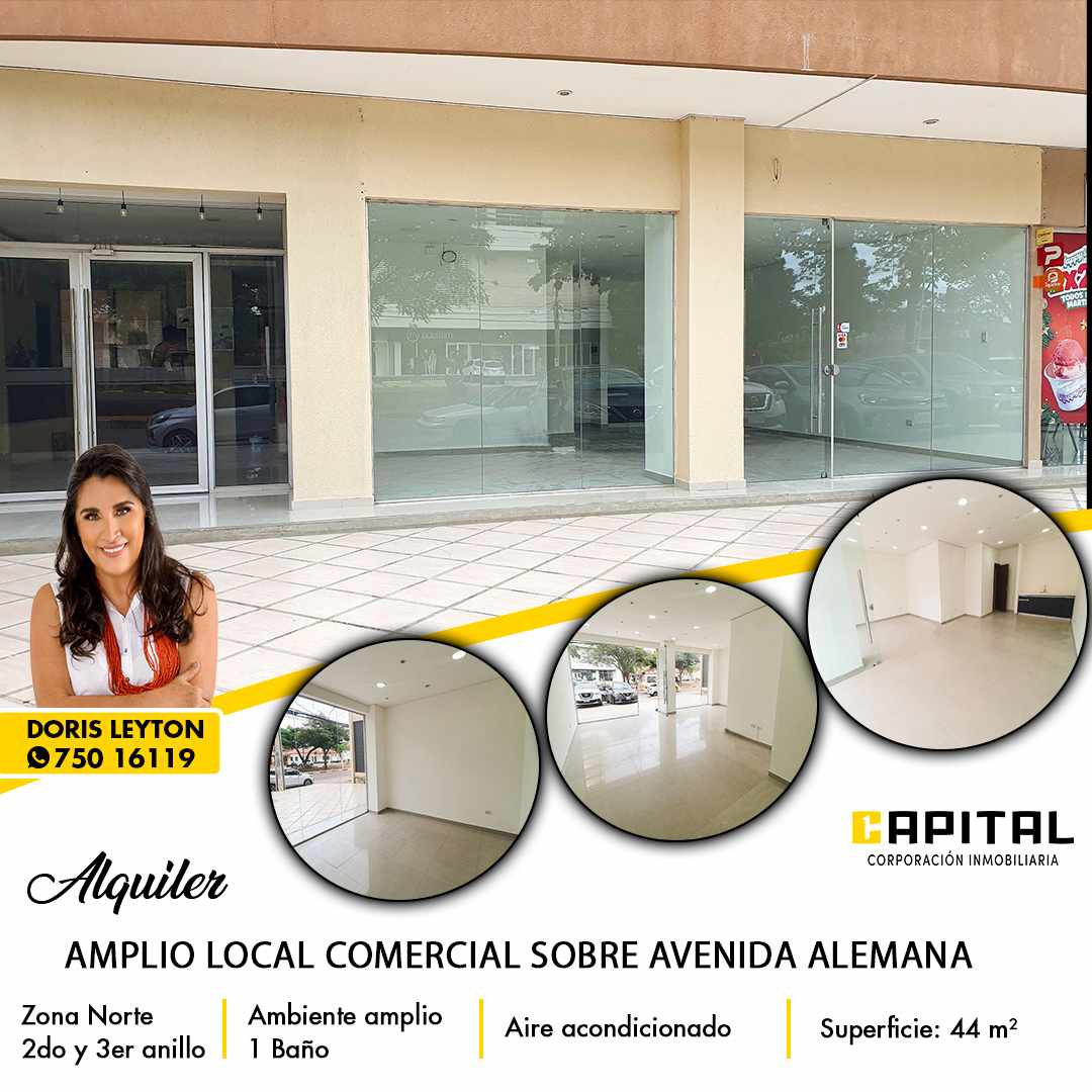 Local comercial SOBRE AVENIDA ALEMANA ALQUILO LOCAL COMERCIAL Foto 1