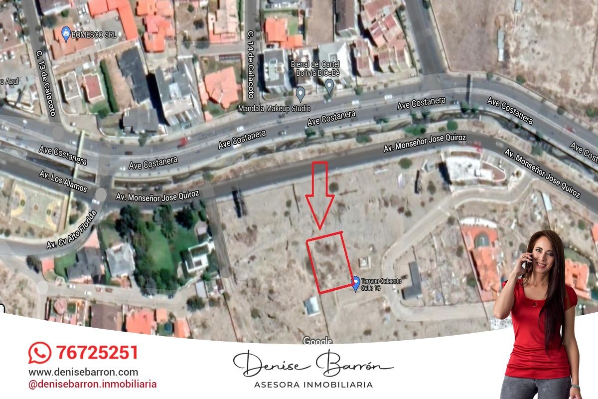 Terreno en VentaCALACOTO, TERRENO EN VENTA FRENTE A LA CALLE 15 Y COSTANERA Foto 1