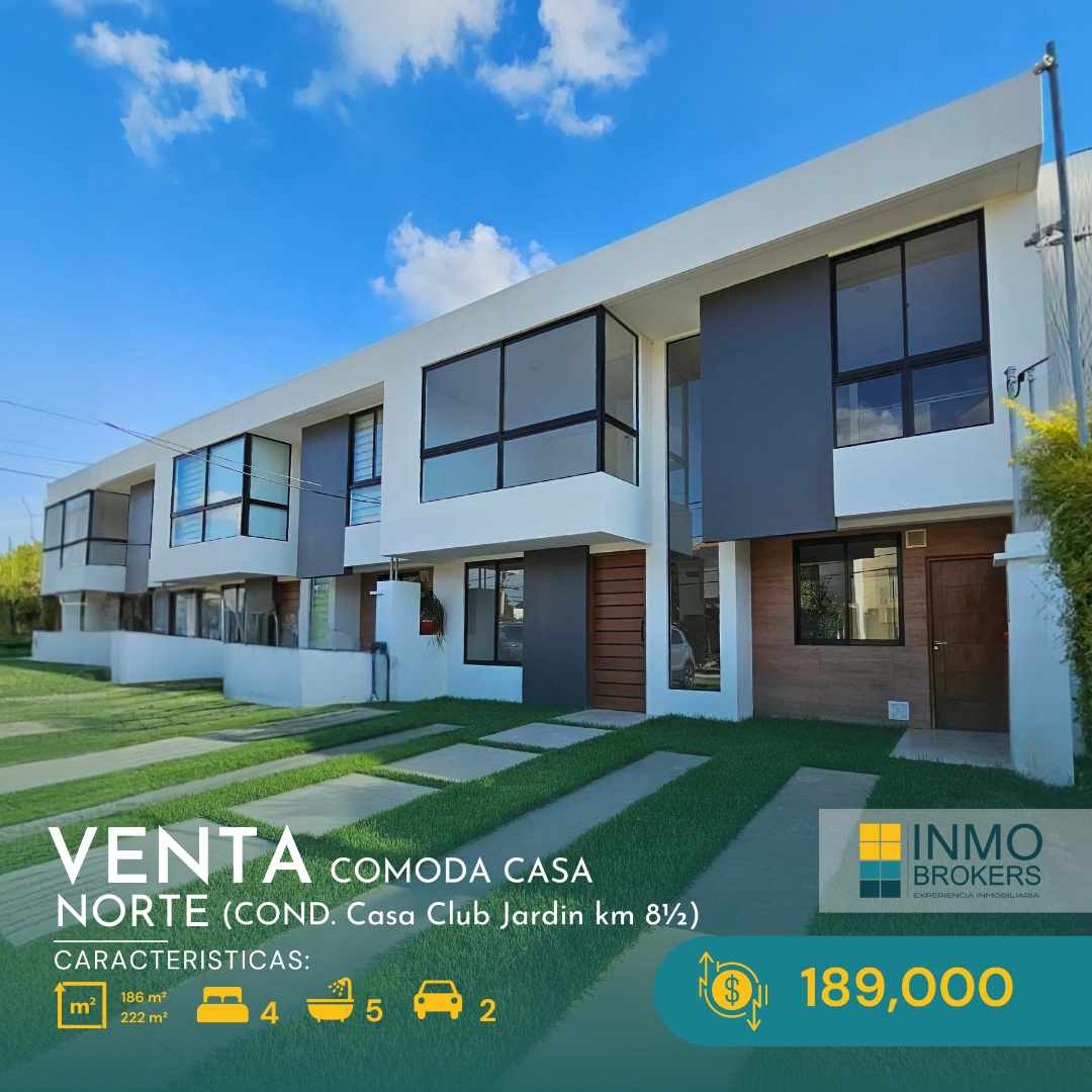 Casa en Carretera Norte en Santa Cruz de la Sierra 4 dormitorios 4 baños 2 parqueos Foto 1