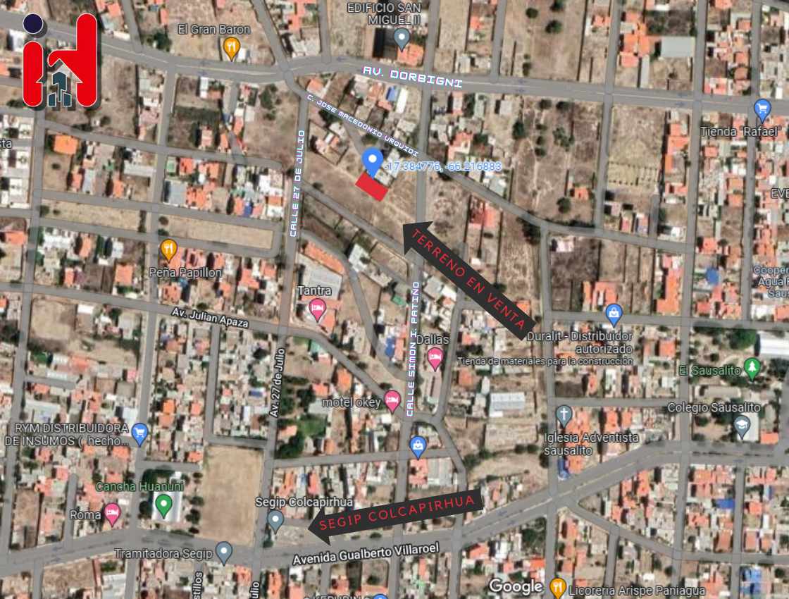 Terreno en VentaCapacachi, colcapirhua    Foto 7