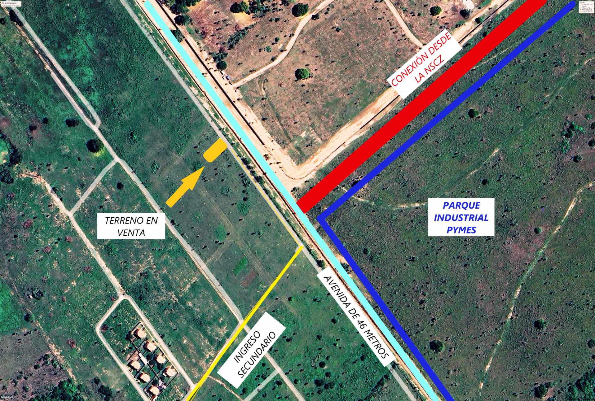 Terreno en VentaZona Nor-Este al lado de la Nueva Santa Cruz-Al lado del pymes y cerca del bioparque Foto 3