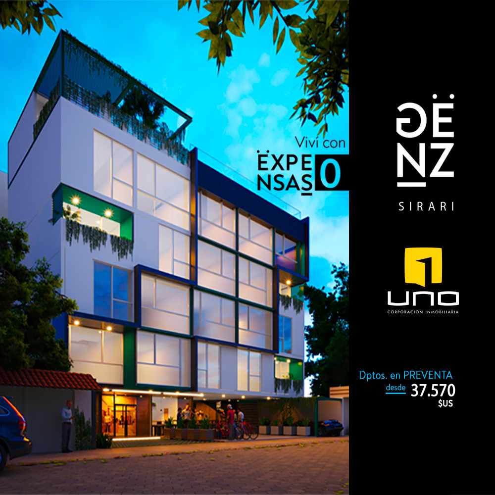 Departamento en Sirari en Santa Cruz de la Sierra 1 dormitorios 1 baños  Foto 1