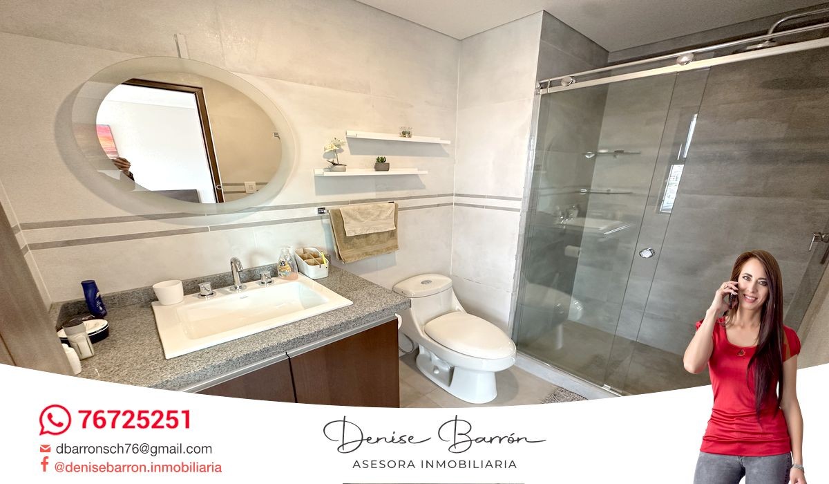 Departamento en VentaAlto Calacoto, Calle 37, Bello Depto 2d en suite en venta 2 dormitorios 3 baños 1 parqueos Foto 7