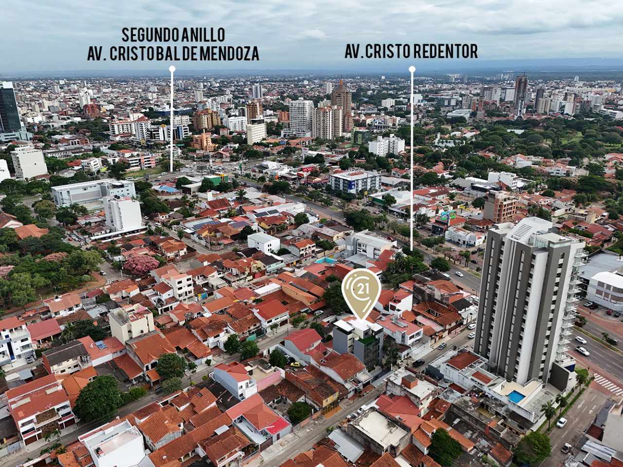 Edificio A 50 m. de la Av. Banzer (Tipo de cambio 7) Foto 10