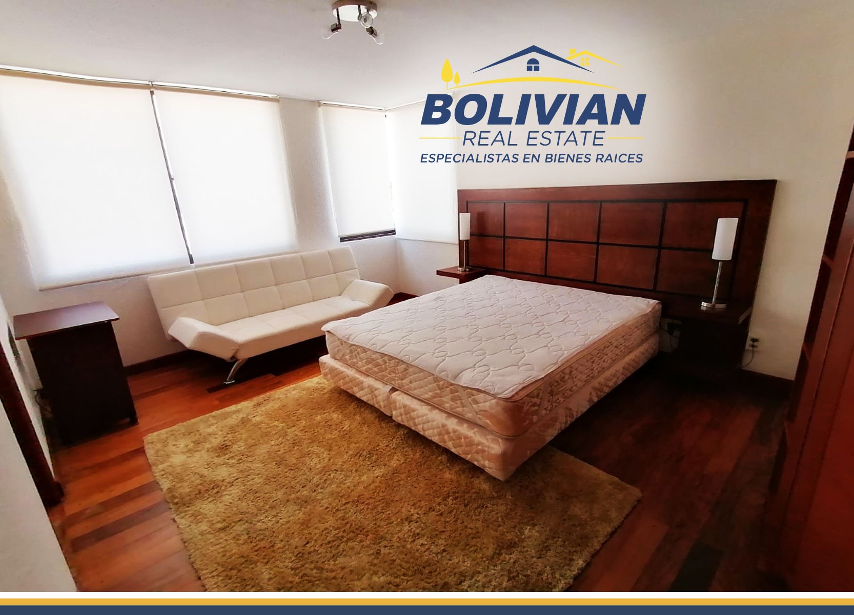 Departamento en AlquilerPRECIOSO DEPARTAMENTO AMOBLADO  EN ALQUILER  2 dormitorios 3 baños 1 parqueos Foto 5