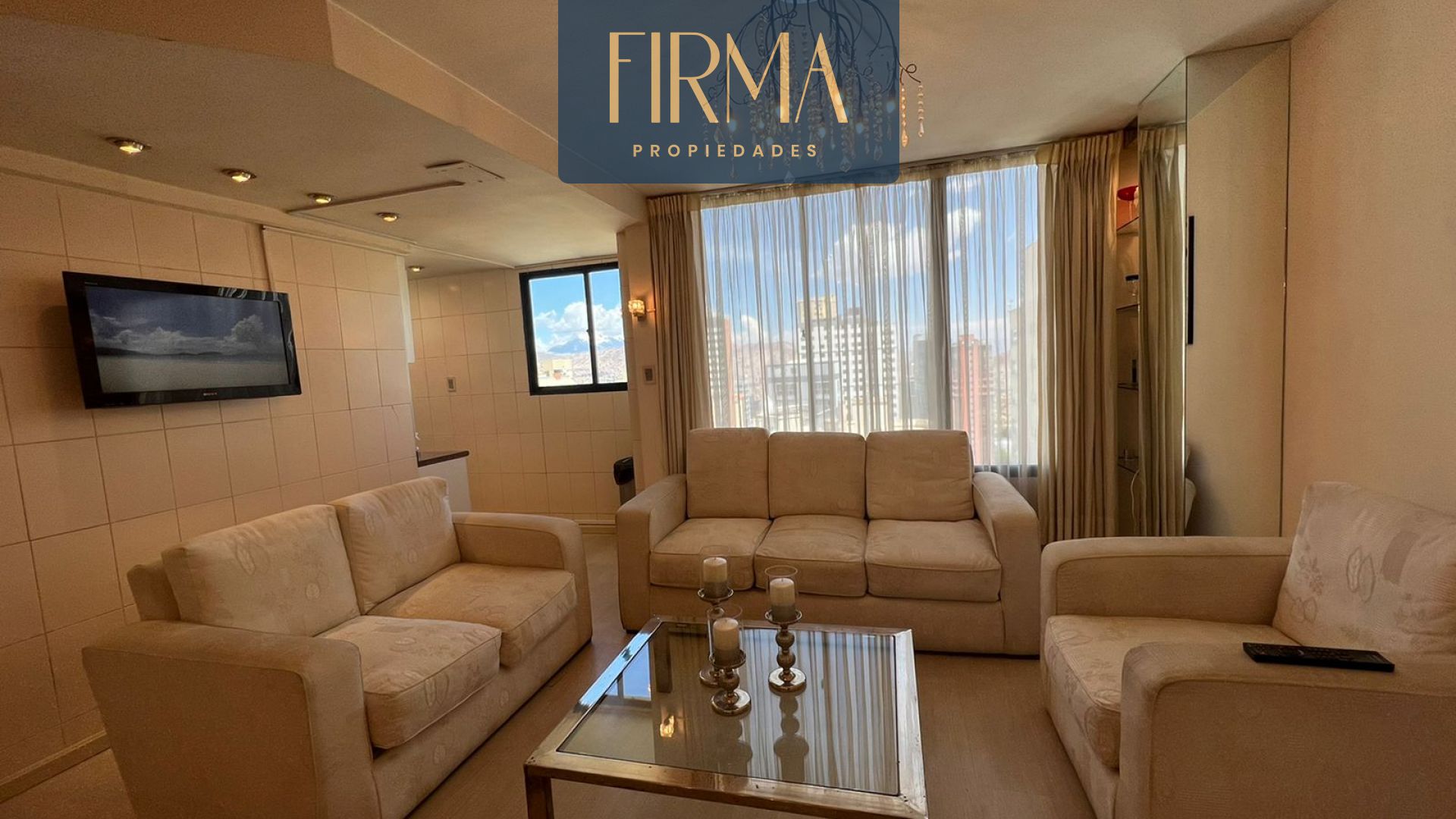 Departamento DEPARTAMENTO EN ANTICRETICO AMOBLADO EN AV. 6 DE AGOSTO Foto 3