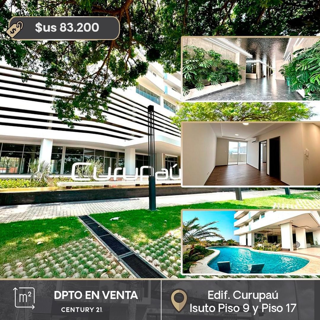 Departamento en VentaCURUPAU ISUTO 
DEPARTAMENTO EN VENTA 
DE 1 DORMITORIO !!!!!
APROVECHA  LOS ULTIMOS DEPARTAMENTOS  1 dormitorios 1 baños  Foto 1